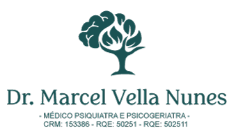 Logo Verde do Consultório de Psiquiatrica Dr Marcel Vella Nunes